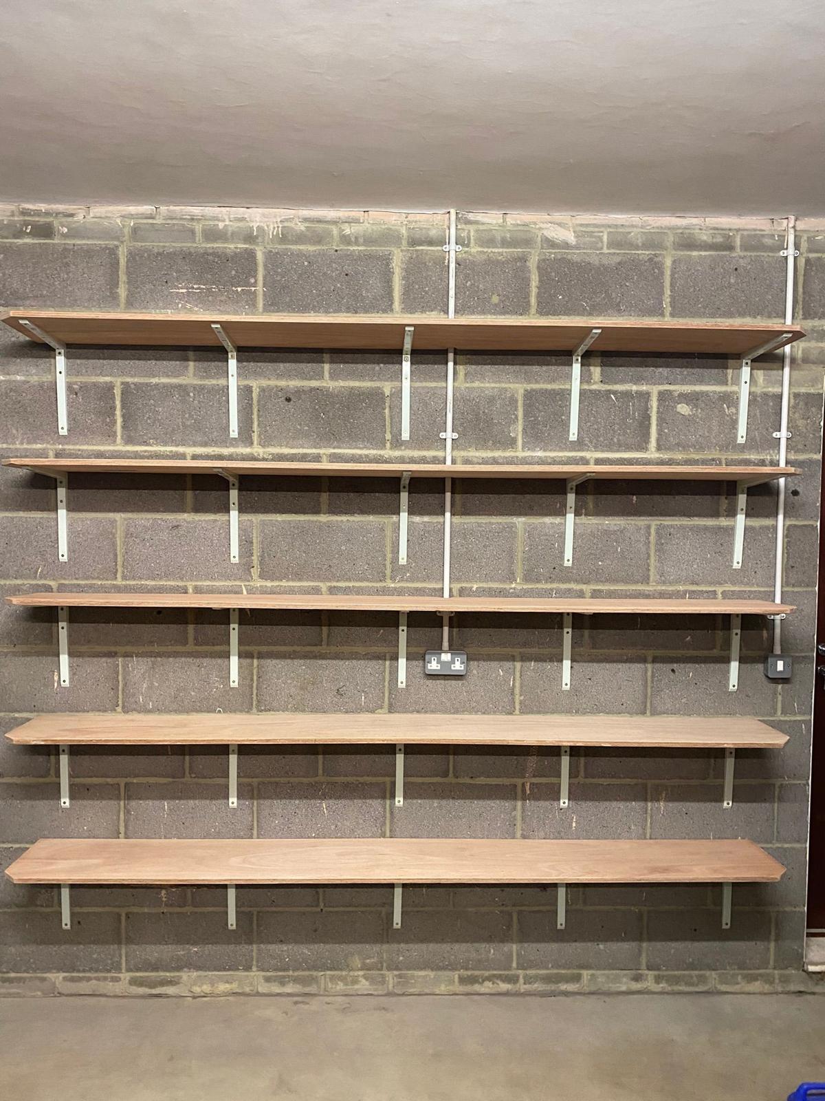 Garage Wall Shelving