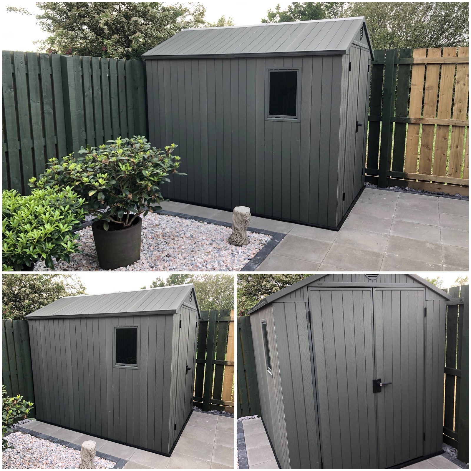 Garden Storage Shed Installation