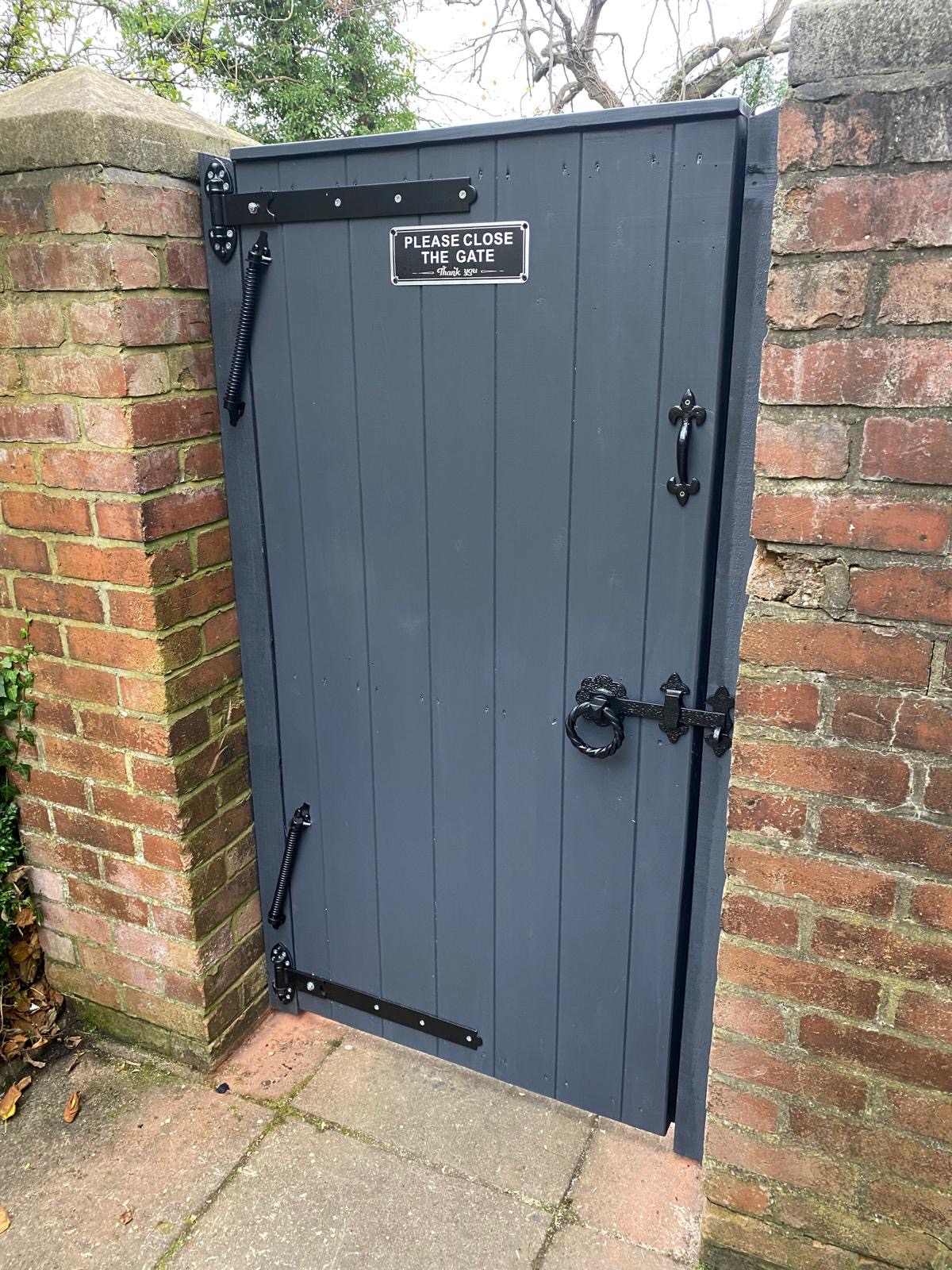 Bespoke Painted Gate