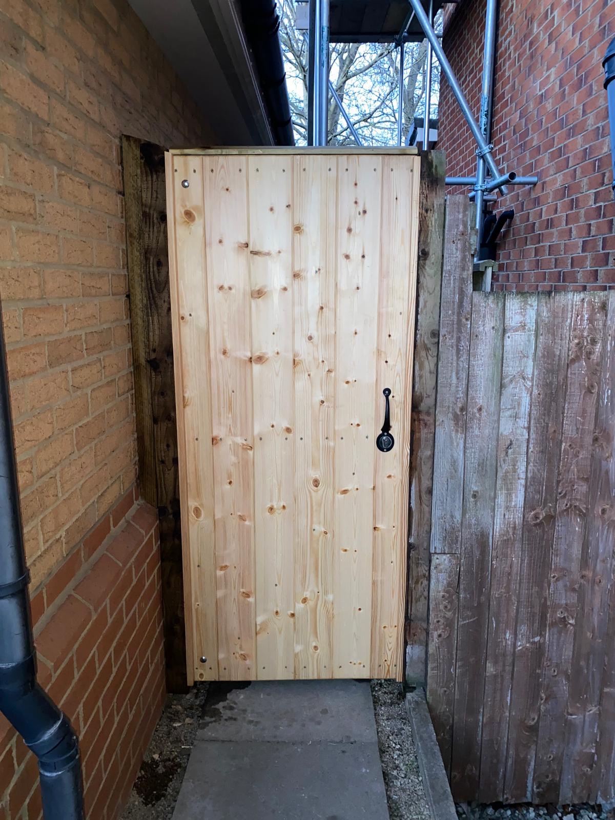 Wooden Side Gate