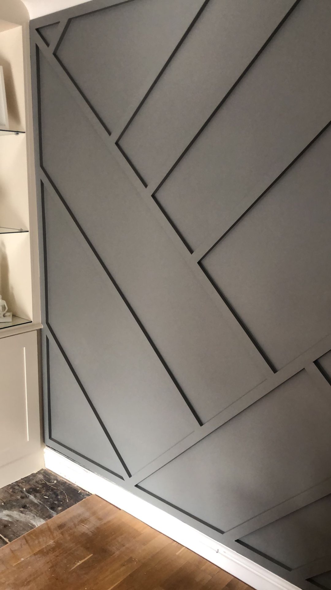Geometric Wall Panelling