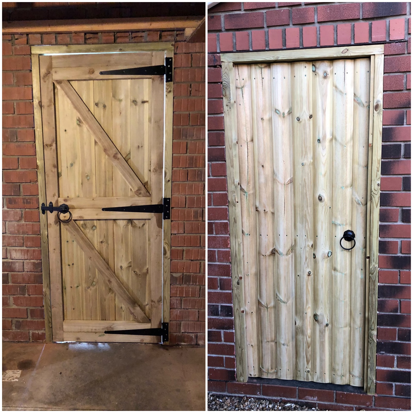 New Timber Garden Gate