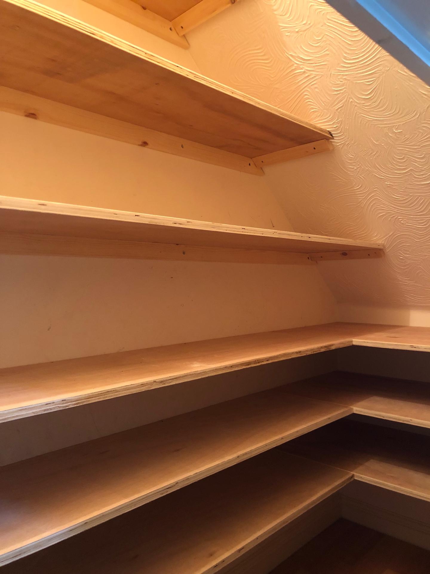 Under Stairs Shelving